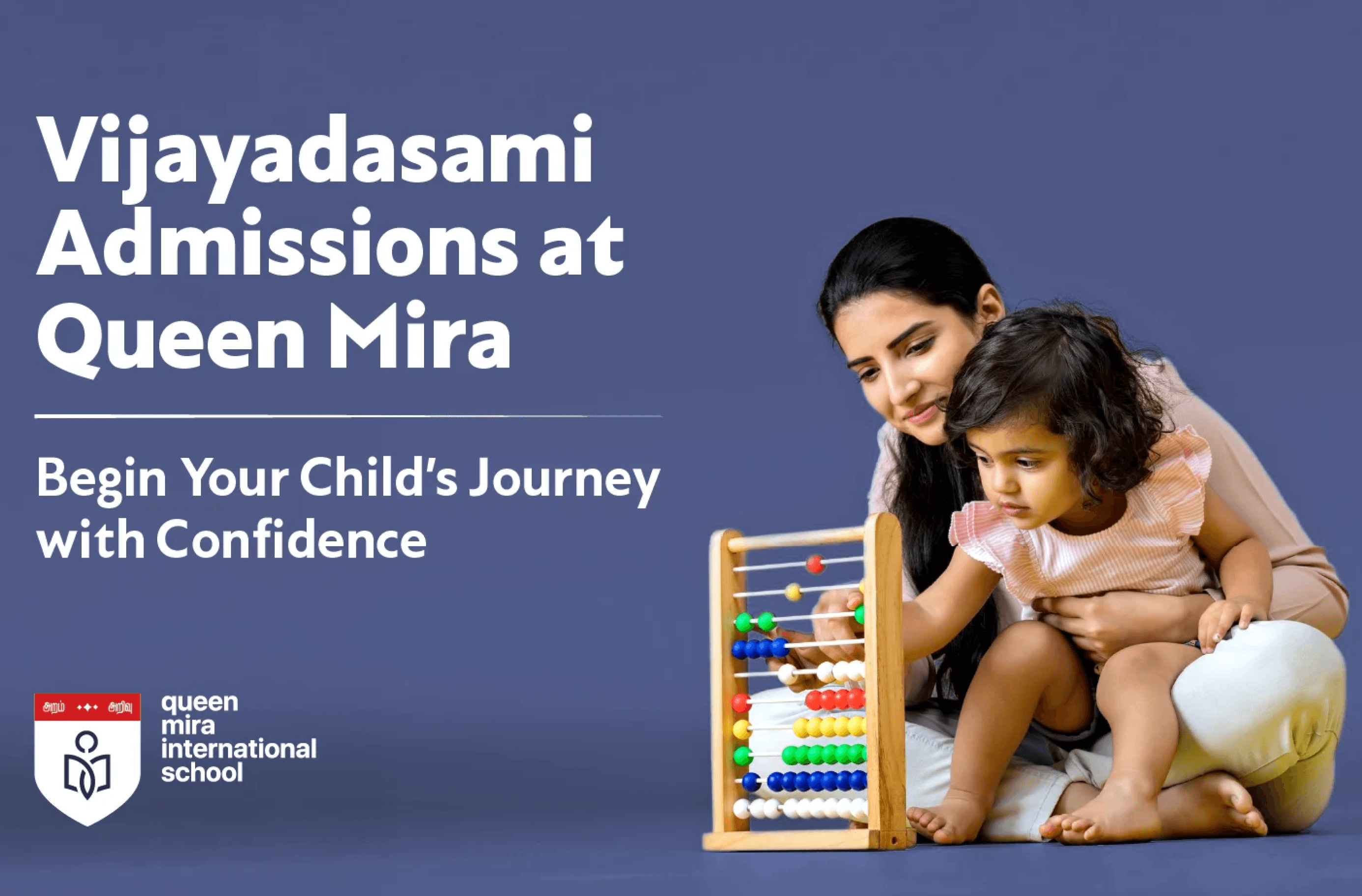 Vijayadasami Admissions at Queen Mira