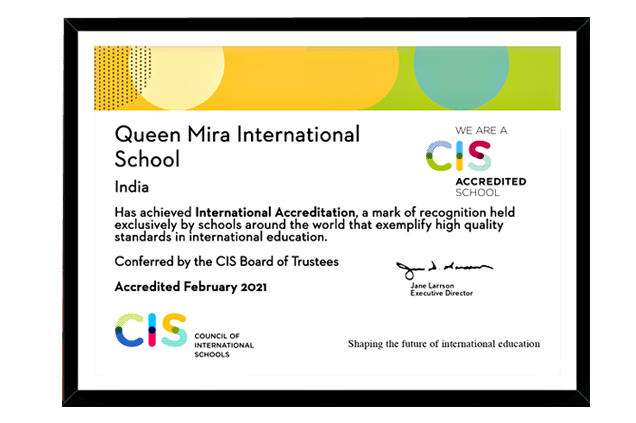 CIS Accreditation Certificate